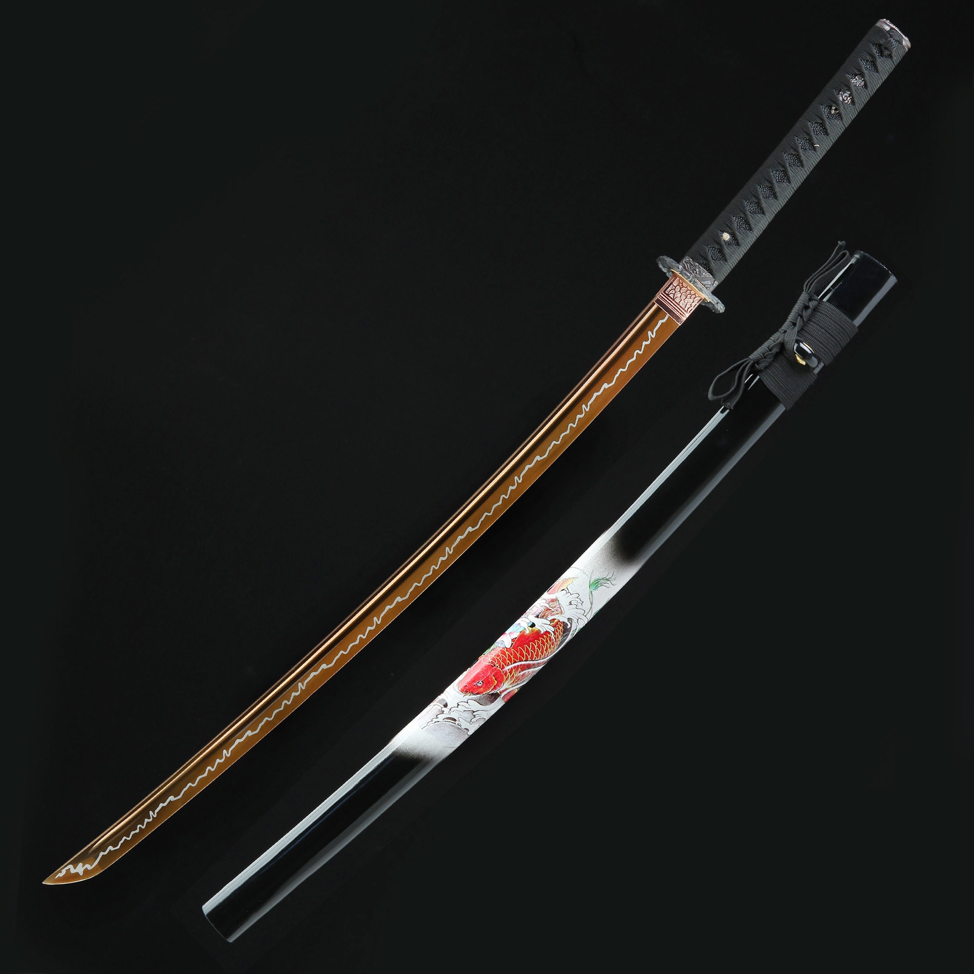 High Quality Japanese Samurai Sword Katana 1095 Steel Sharp Blade Battle Ready 