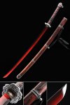 Wwii Japanese Type 97 Army Shin Gunto Officer’s Sword With Blood Red Blade