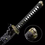 Pu White Samegawa Wooden Katana Swords