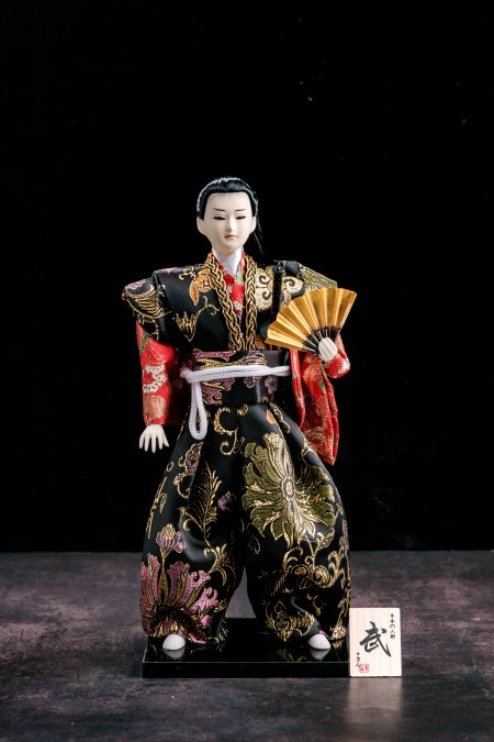 Vintage Japanese Samurai Doll - Art Dolls For Collection & Ornaments