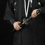 Black Katana | Handmade Japanese Katana Sword Damascus Steel With Black ...