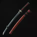 Pu Red Samegawa Wakizashi