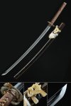 Mastercrafted Tamahagane Steel Katana With Carp Themed Tsuba