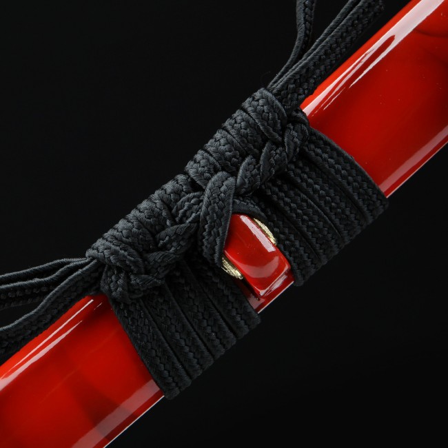 Red Katana | Handmade Japanese Katana Sword T10 Carbon Steel