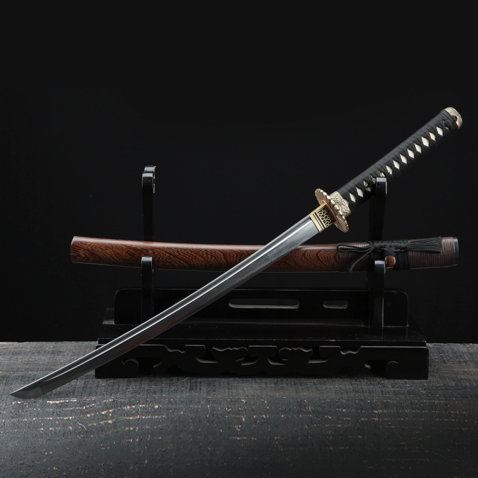Handmade Japanese Shirasaya Katana - 27" High Carbon Steel Sharp Samurai Sword