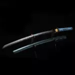 Blue Crod Handle Katana