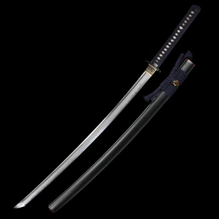 High-performance Handmade Katana Sword Sanmai Steel With Clay Tempered Blade