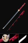 Handmade Japanese Straight Sword High Manganese Steel