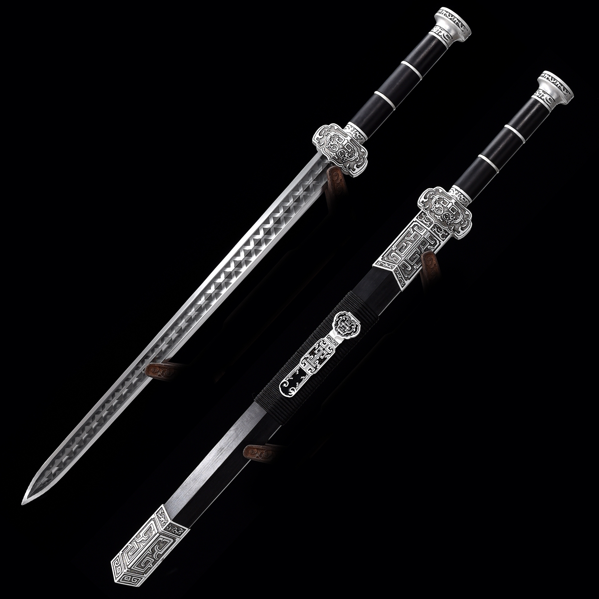 Espada Han | Espada China De La Dinastía Han De Acero Al Manganeso ...