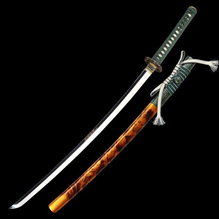 Handcrafted Full Tang Japanese Samurai Sword With 1095 Carbon Steel Blade