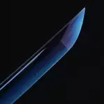 White Crod Handle Katana