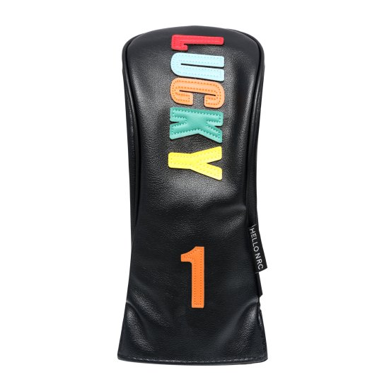 Lucky Driver Headcover - Black