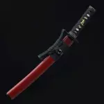 Black Cord Handle Tanto Swords