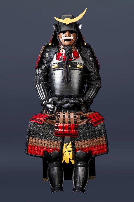 Handmade Masamune Date Japanese Samurai Armor, Life Size Yoroi