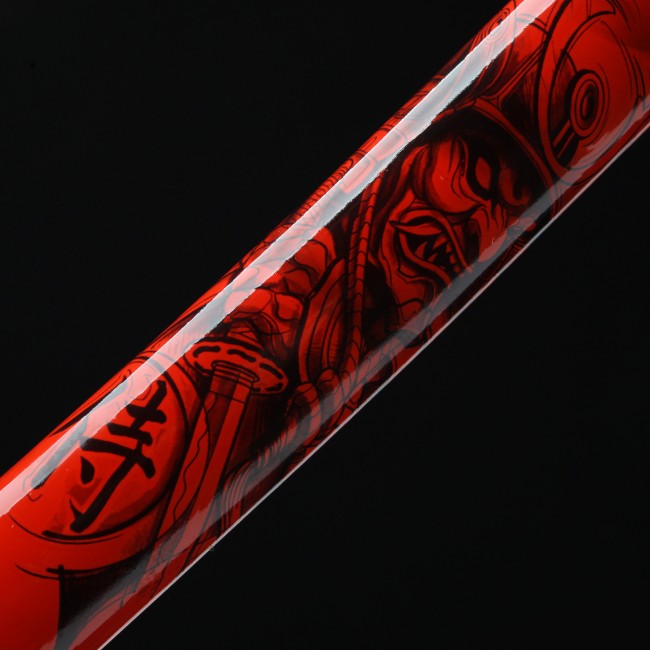 【お1人様1点限り】 Sword Katana Japanese Handmade | Katana Red T10 Steel Carbon 個人装備
