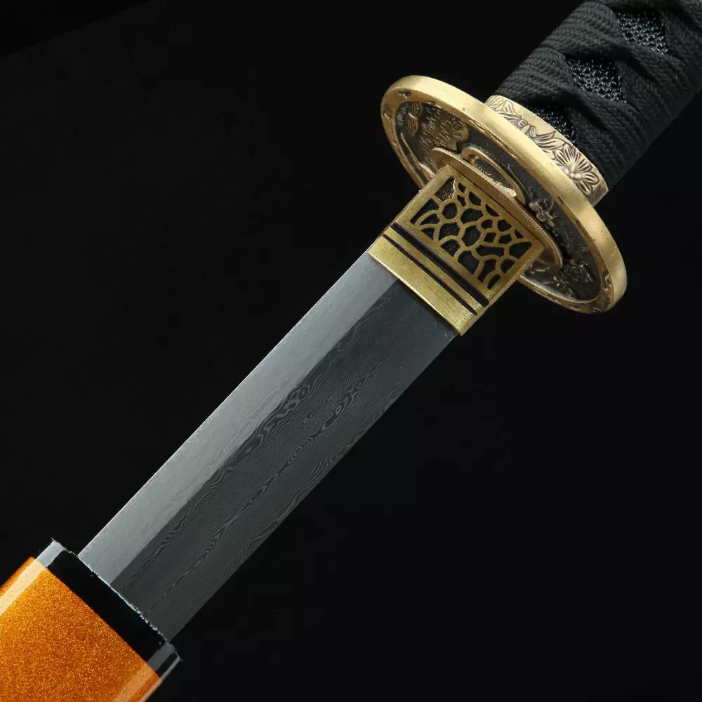 Straight Katana | Melaleuca Folded Steel Chokuto Ninjato with
