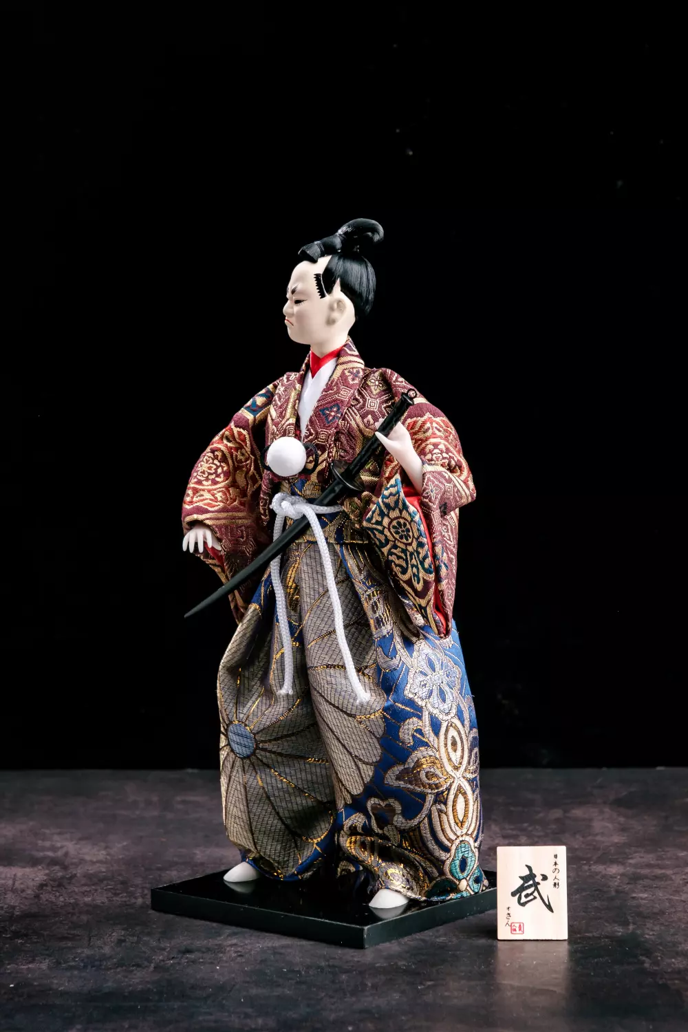 Samurai Doll | Japanese Samurai Statue Doll - Oriental Doll Gifts