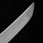 Black Cord Handle Tanto Swords