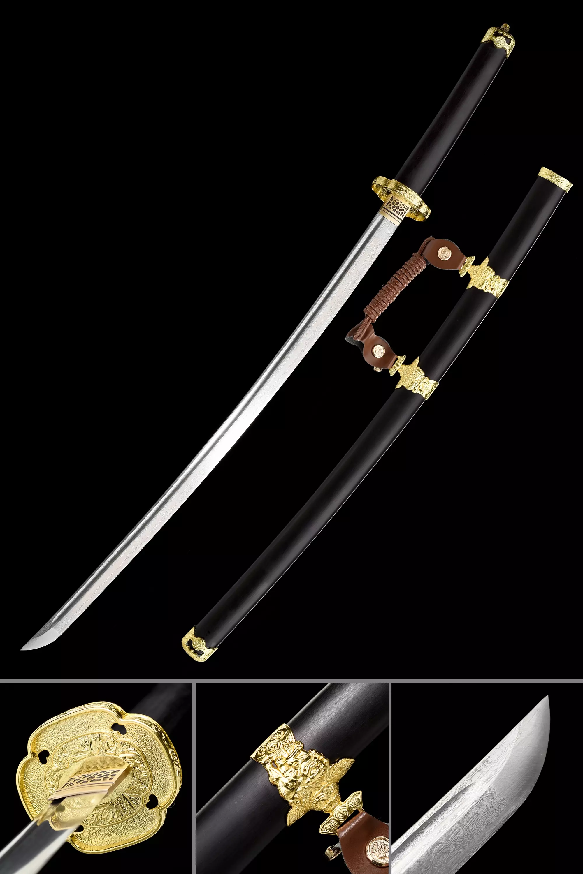 Tachi Sword | Handmade Japanese Tachi Odachi Sword Pattern Steel ...