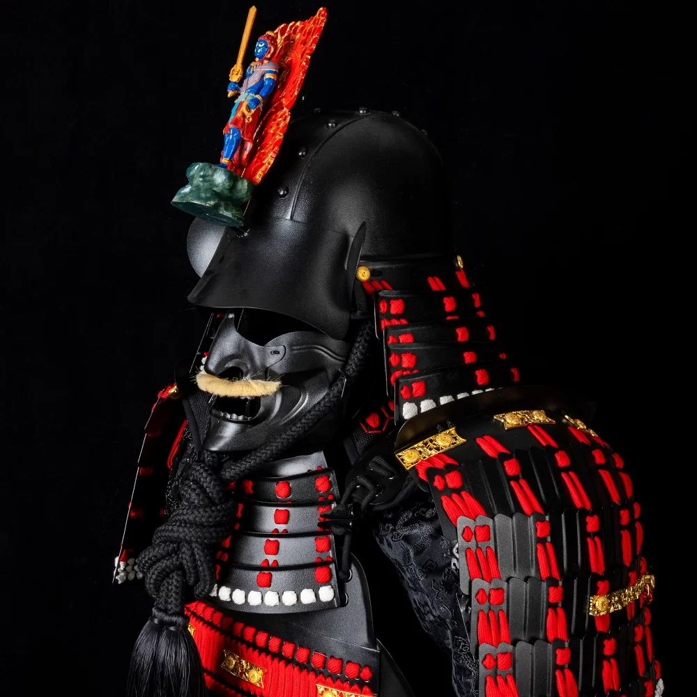 Japanese Samurai Armor | Handmade Black And Red Japanese Samurai