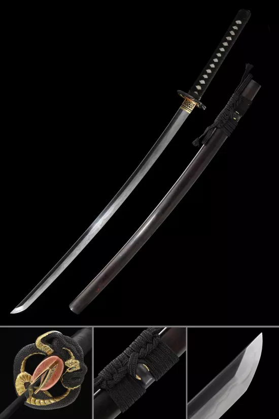 High-performance Battle Ready Japanese Katana Sword T0 Carbon Steel