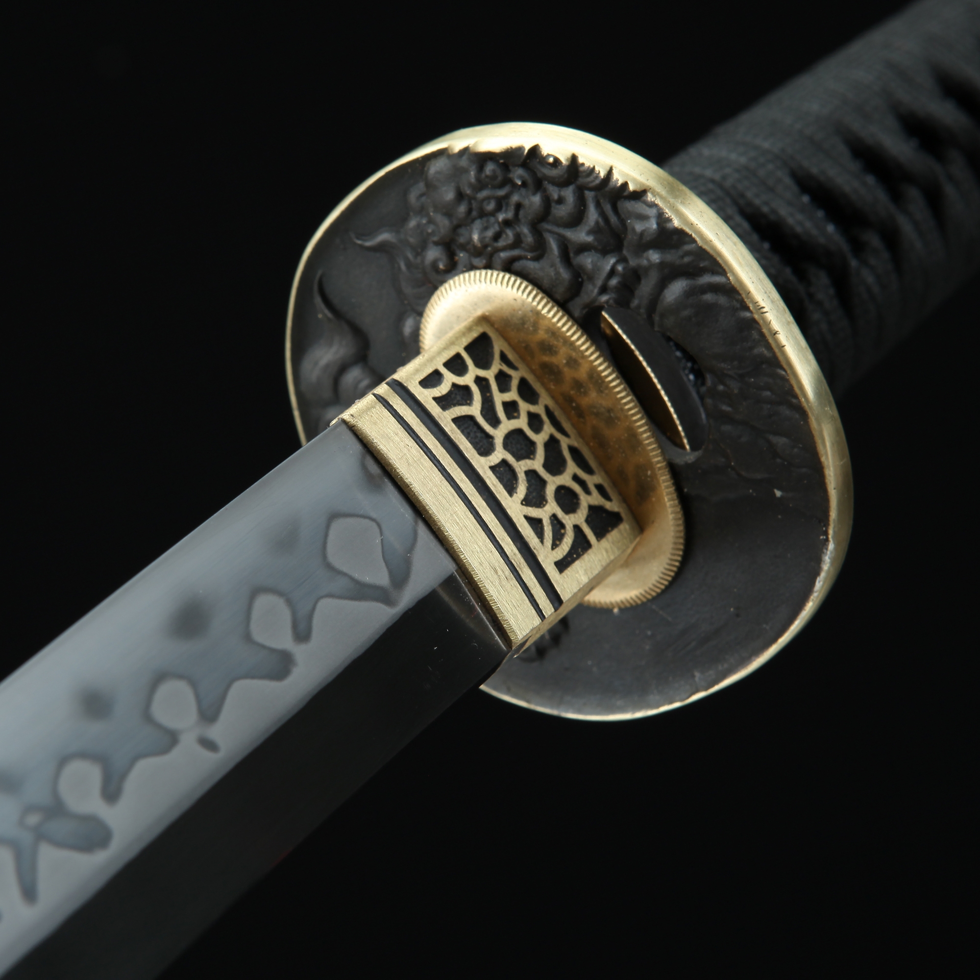 Real Katana  Handmade Real Japanese Katana Sword T10 Folded Clay Tempered  Steel Real Hamon - TrueKatana