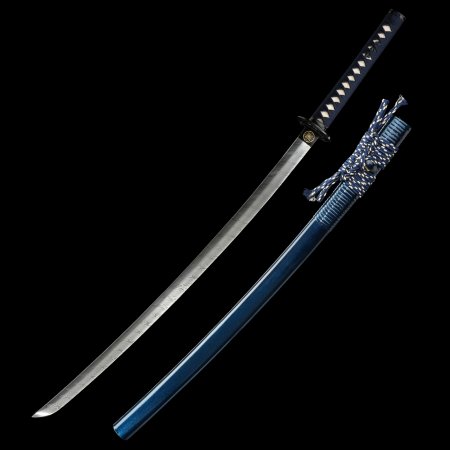 Handmade Japanese Samurai Sword With  Folded Melaleuca Steel  Blade