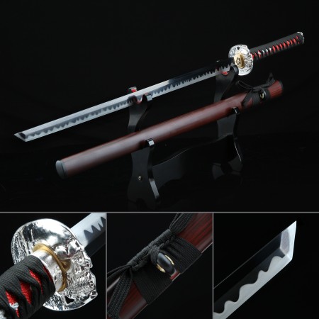 Darkred Saya Ninjato For Sale - TrueKatana